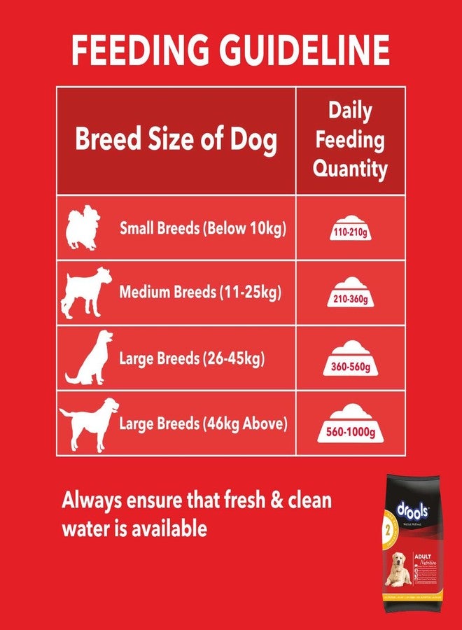 Drools Chicken and Egg Adult Pellet Dog Food , 1.2kg - Image 5